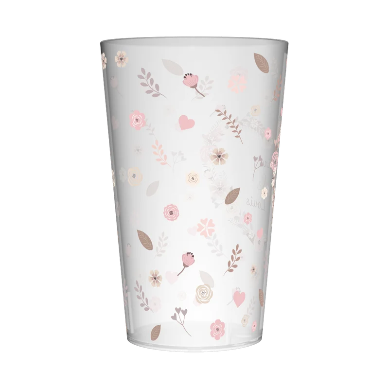 Gobelet personnalisé Mariage Coeur Fleuri