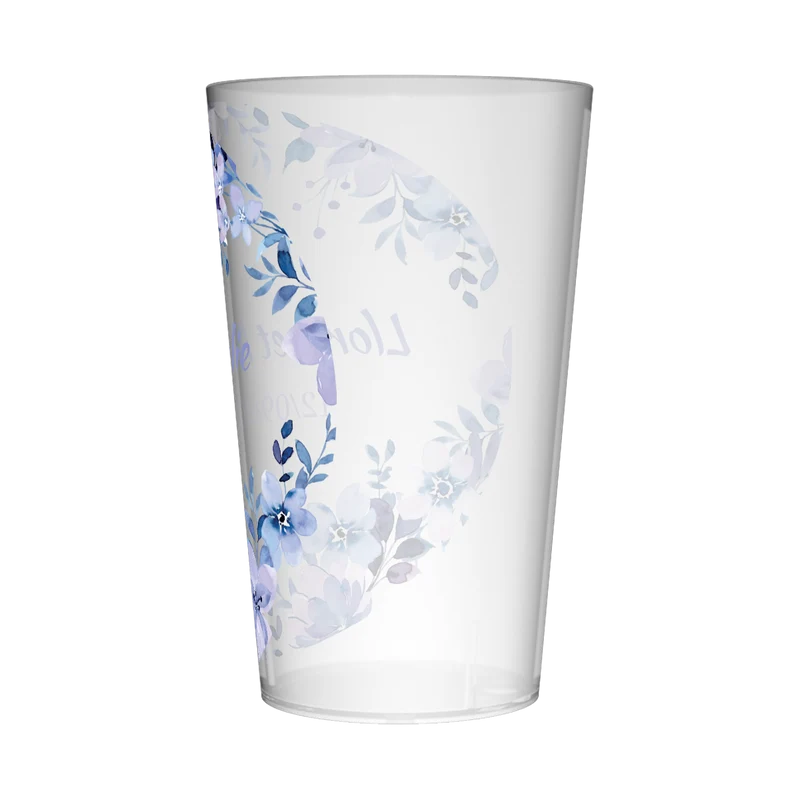 Gobelet personnalisé Mariage Champêtre Violet