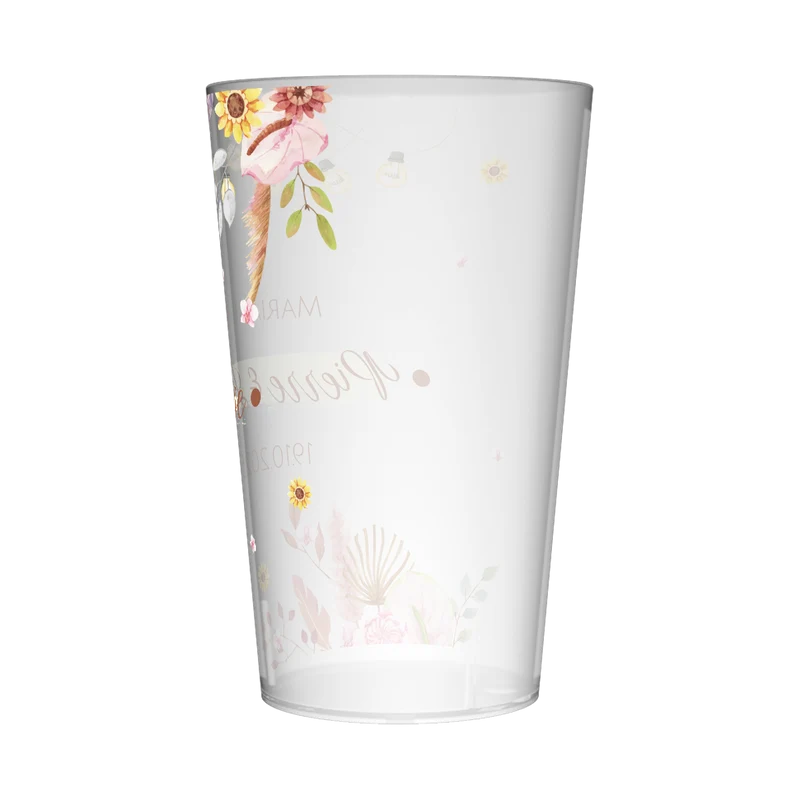 Gobelet personnalisé Mariage Guirlandes & Fleurs