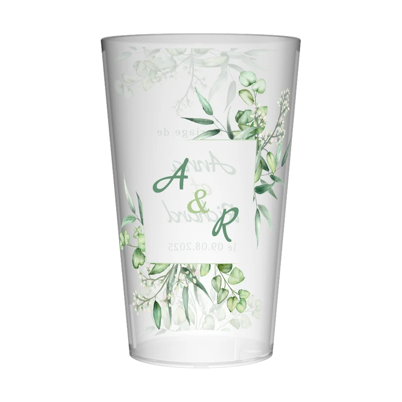 Gobelet personnalisé Mariage Chic & Champêtre