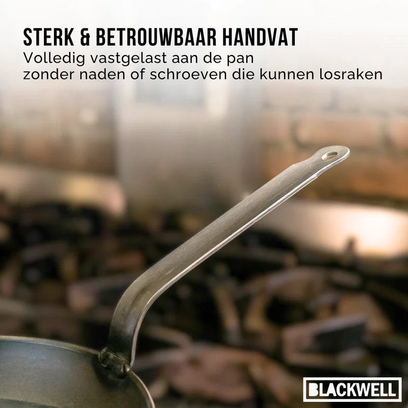 Poêle à frire Blackwell - Type lyonnaise - Collection Steel+ - Ø 32 cm