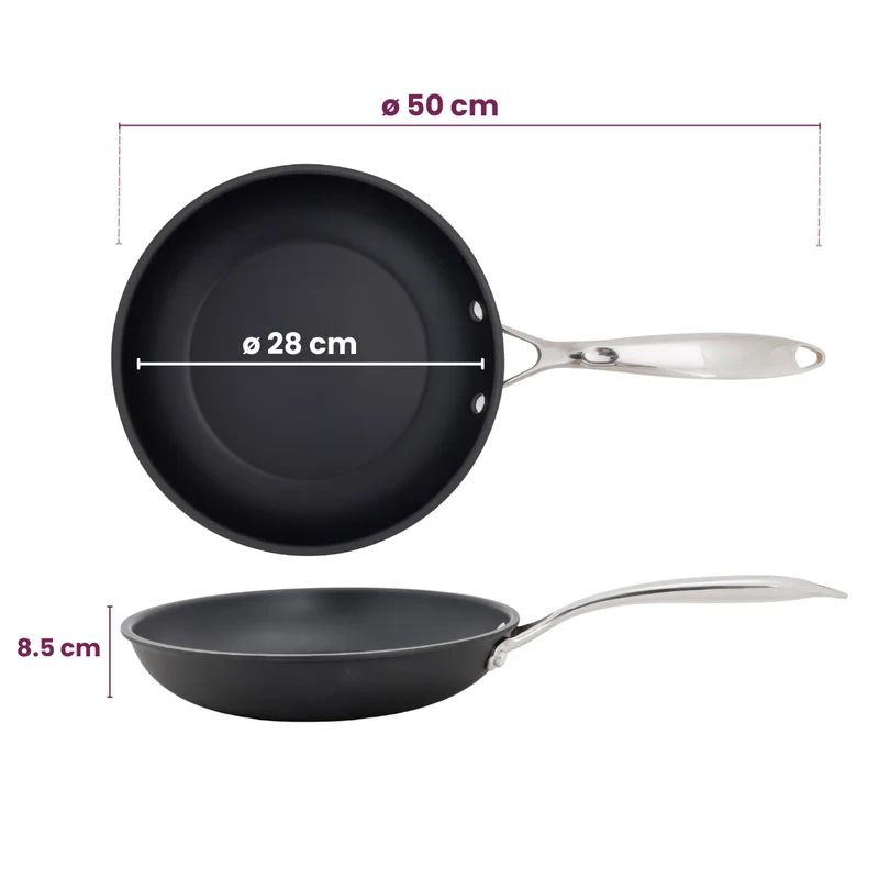 Poêle Cookinglife - Poêle à frire induction - Revolt - 28 cm