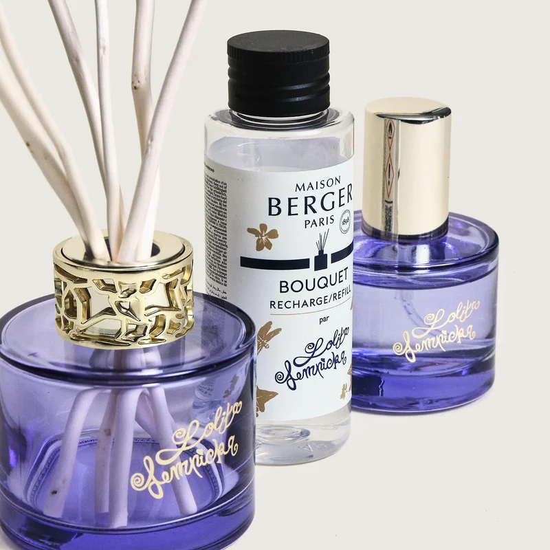 Set de parfum Maison Berger - Bâtons+spray - LolitaLempicka - 80/50ml - 3 pièces