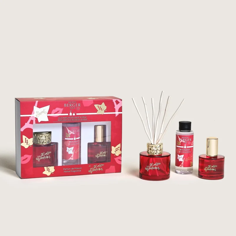 Set de parfum Maison Berger - Spray - Lolita Lempicka Sweet - 80+50ml - 3 pièces