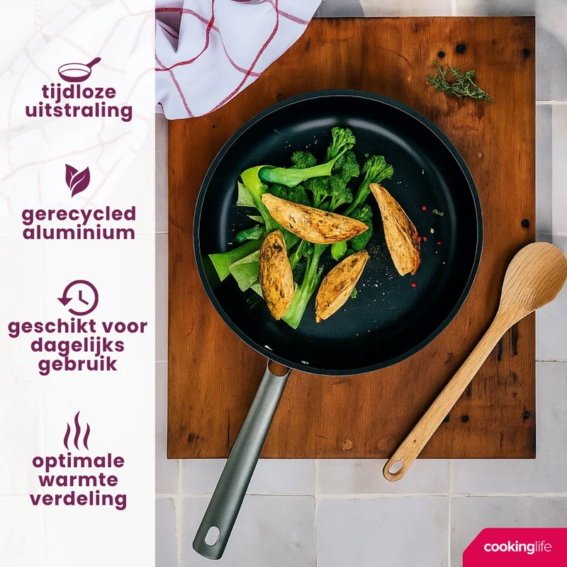 Poêle Cookinglife - Poêle a frire induction - ProForge - 28 cm