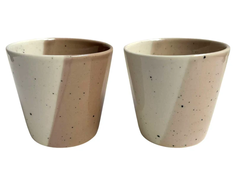 Ensemble de tasses à café Cookinglife - en argile - Leem - 200 ml - 6 pièces