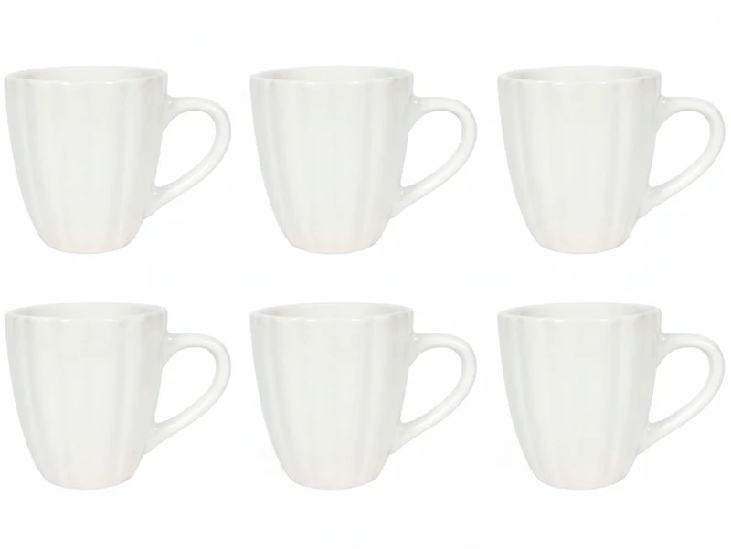 Ensemble de mugs Cookinglife - Mugs a café - Cardida - 350 ml - 6 pièces