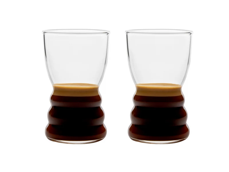Set de verres a cafe Cosy & Trendy - Verres a espresso - 100 ml - 2 pieces