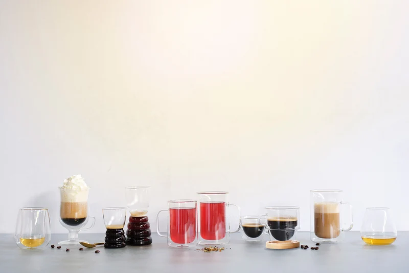 Set de verres a cafe Cosy & Trendy - Verres a espresso - 100 ml - 2 pieces
