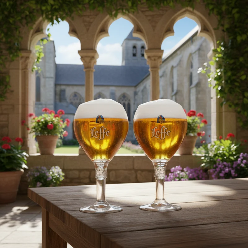 Ensemble de verres a bière Leffe - 250 ml - 4 pièces