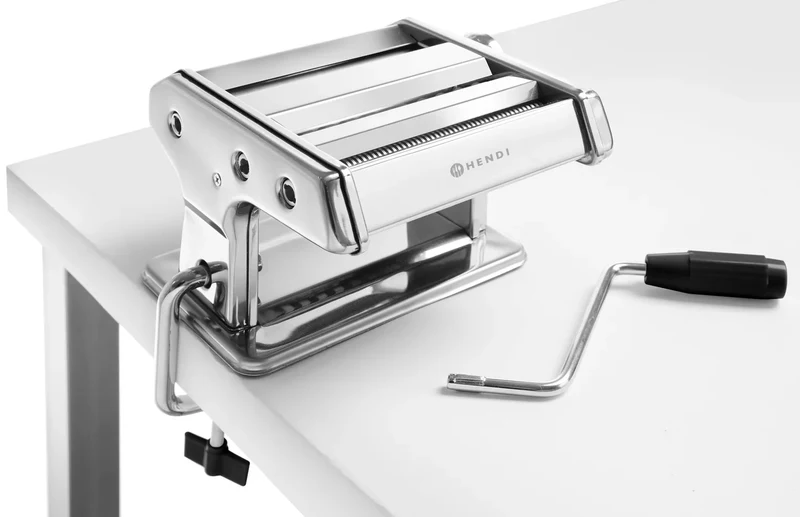 Machine a pâtes Hendi - A manivelle - Profi Line - Largeur 140 mm