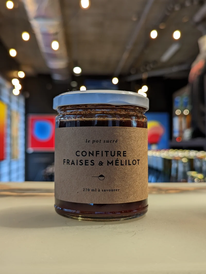 Confiture fraises et mélilot 2023