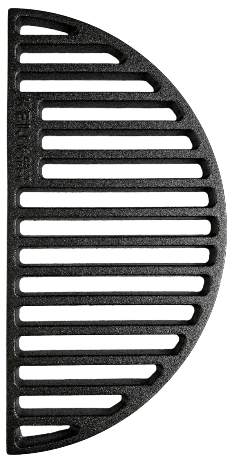 Keij Kamado Halve Maan Rooster Compact - Fonte émaillée en fonte - 33 cm - pour Kamado de 15 pouces - Universel