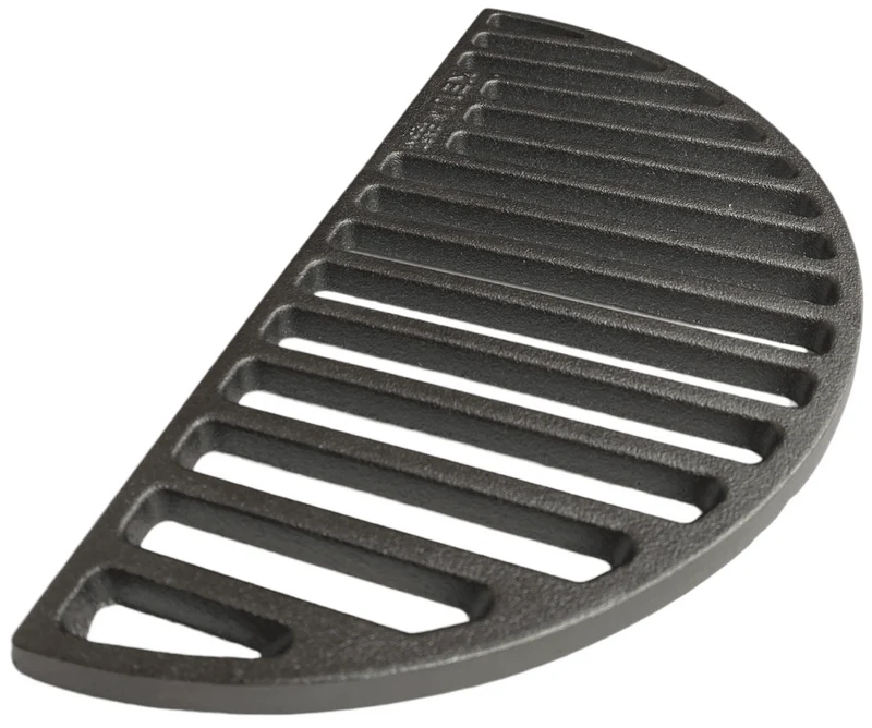 Keij Kamado Halve Maan Rooster Compact - Fonte émaillée en fonte - 33 cm - pour Kamado de 15 pouces - Universel