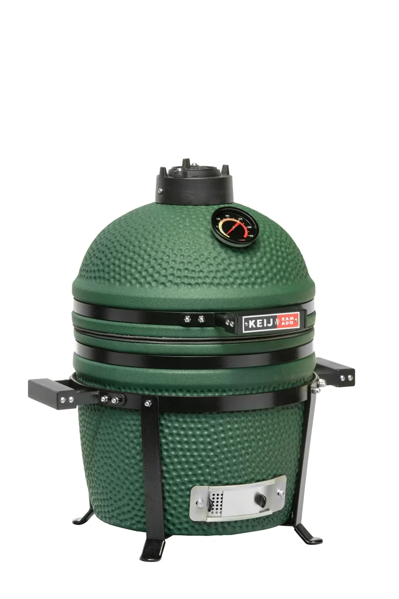 Keij Kamado BBQ Legend Compact Green - 15 pouces