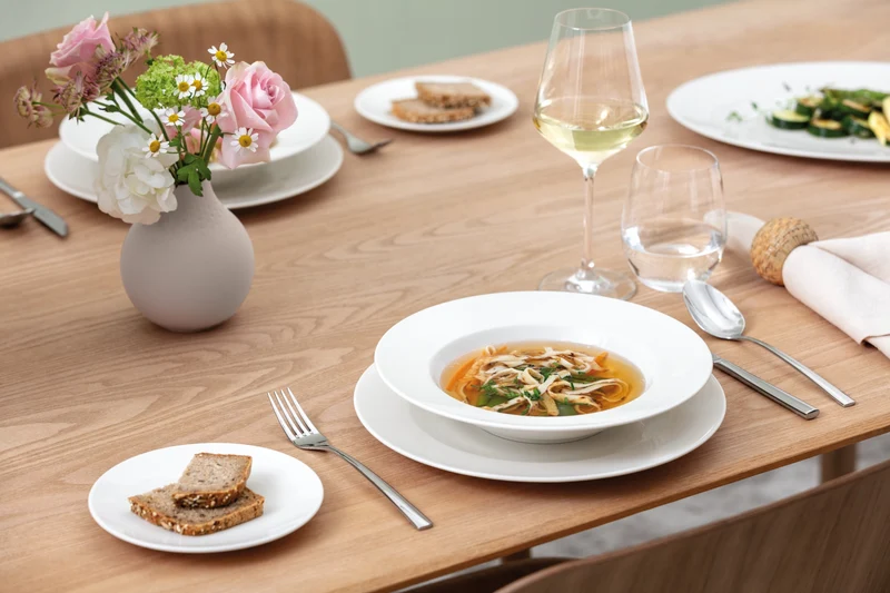 Ensemble d'assiettes Villeroy & Boch - Service - For Me - 4 personnes - 8 pièces