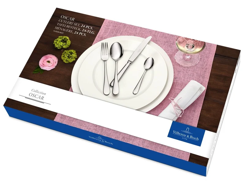 Ensemble de couverts Villeroy & Boch Oscar - 24 pièces / 6 personnes