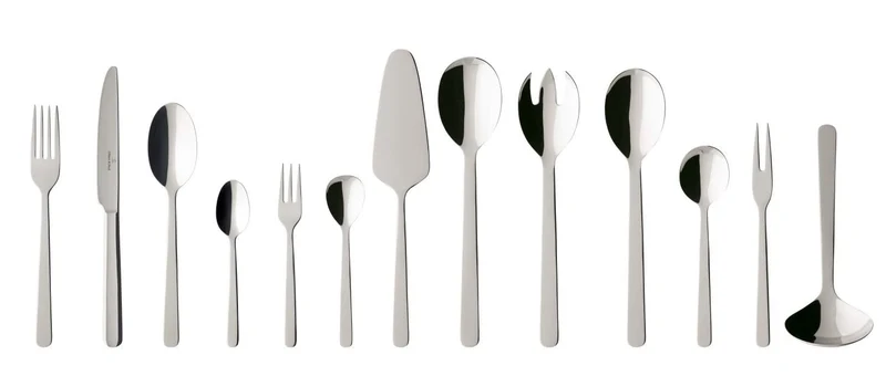 Ensemble de couverts Villeroy & Boch Louis - Acier inoxydable - 68 pièces / 12 personnes