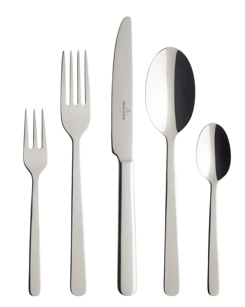 Ensemble de couverts Villeroy & Boch Louis - Acier inoxydable - 68 pièces / 12 personnes