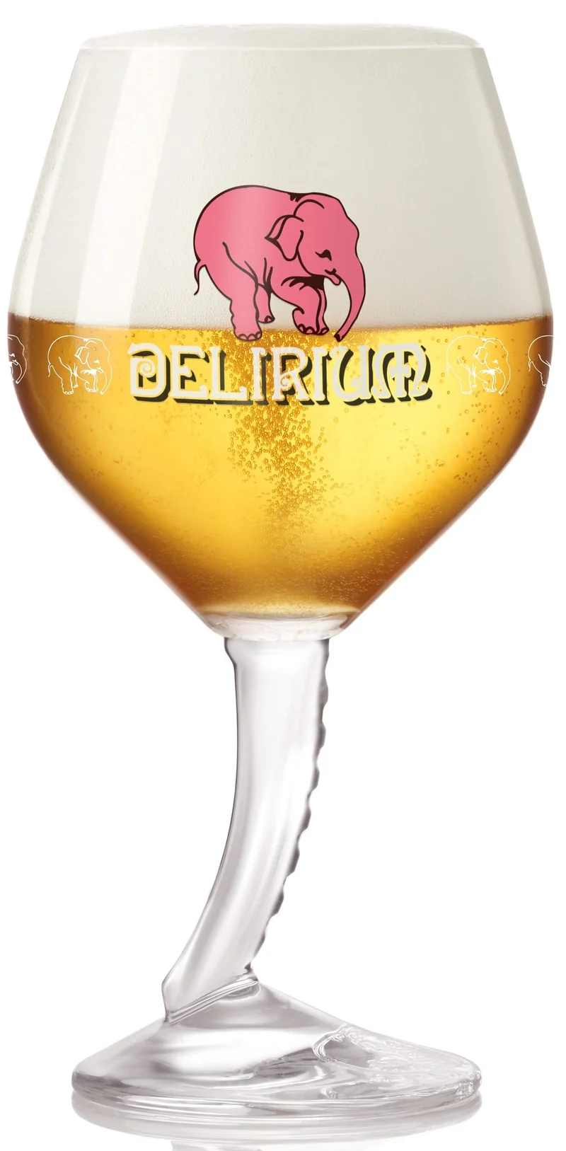 Ensemble de verres à bière Delirium - Verres sur pied - 330 ml - 6 pièces