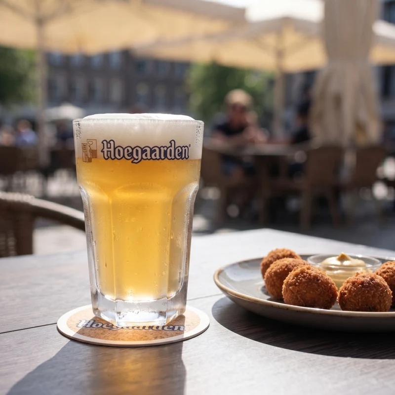 Ensemble de verres à bière Hoegaarden - Verres à witbier - 330 ml - 6 pièces