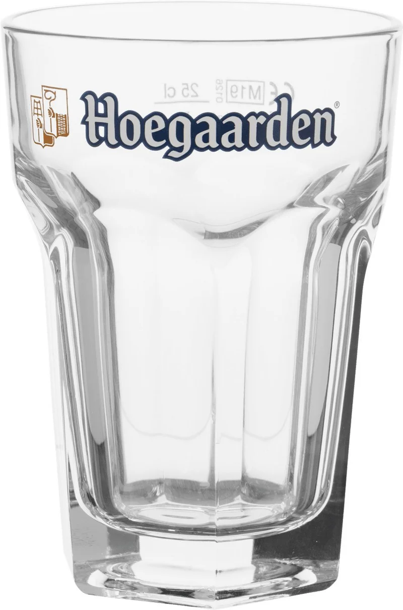 Ensemble de verres a bière Hoegaarden - Bière blanche - Original - 250 ml - 4 pièces