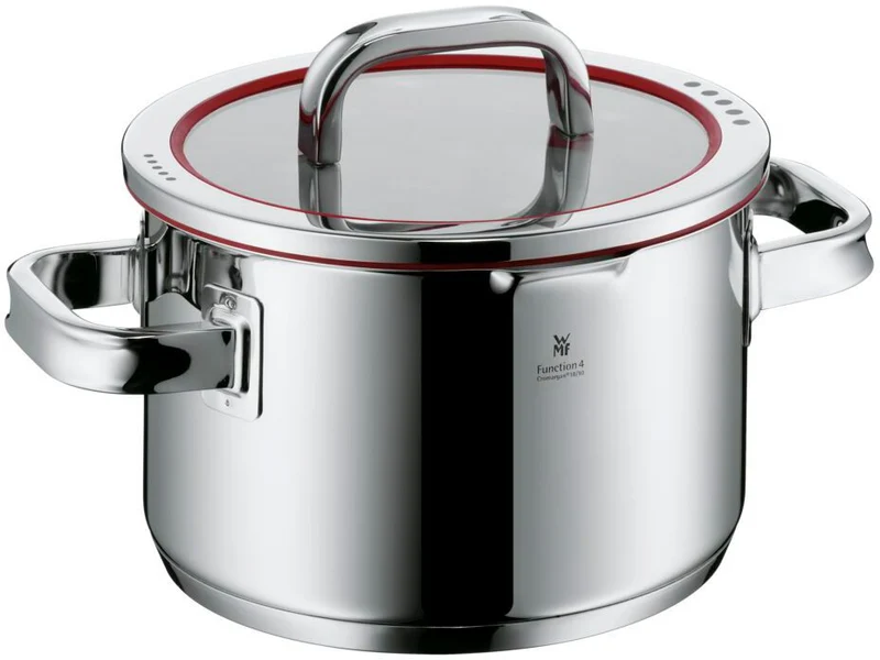Batterie de casseroles WMF Function 4 - Acier inoxydable - 5 pièces - Casseroles de ø 16, 20, 20 et 24 cm et casserole de ø 16 cm
