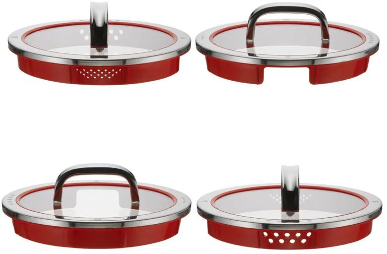 Batterie de casseroles WMF Function 4 - Acier inoxydable - 5 pièces - Casseroles de ø 16, 20, 20 et 24 cm et casserole de ø 16 cm