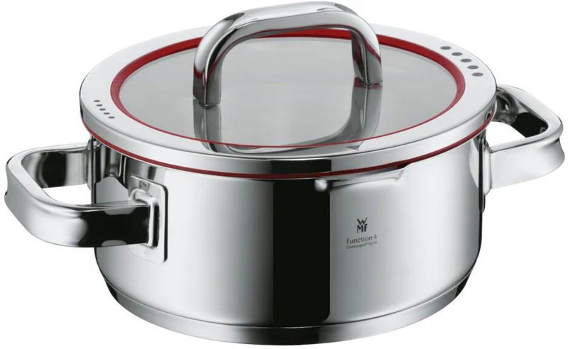 Batterie de casseroles WMF Function 4 - Acier inoxydable - 5 pièces - Casseroles de ø 16, 20, 20 et 24 cm et casserole de ø 16 cm