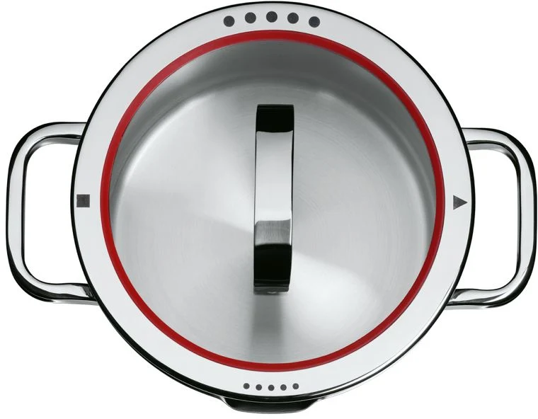 Batterie de casseroles WMF Function 4 - Acier inoxydable - 5 pièces - Casseroles de ø 16, 20, 20 et 24 cm et casserole de ø 16 cm
