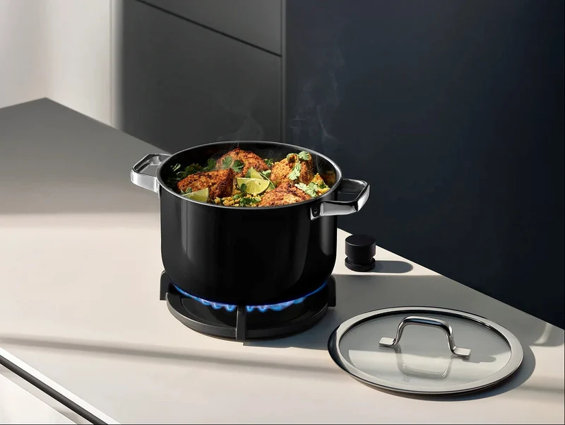 Ensemble de casseroles WMF Fusiontec 2.0 Mineral Pro 4 pièces- Induction - casseroles ø 16, 20, 20, 24 & 16 cm