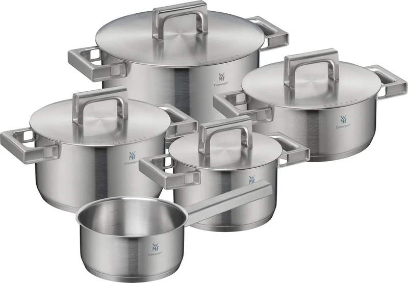 Ensemble de casseroles WMF Ultimate Cool 5 pièces- Induction - casseroles ø 16, 20, 20, 24 & 16 cm
