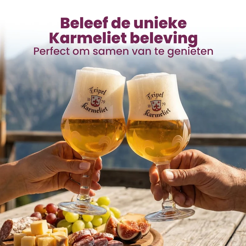 Ensemble de verres à bière Karmeliet - 330 ml - 4 pièces
