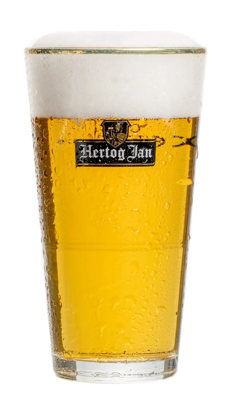 Ensemble de verres a bière Hertog Jan - Vase en verre - 250 ml - 4 pièces