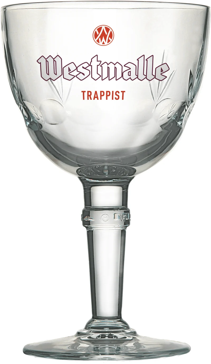 Ensemble de verres à bière Westmalle - Trappist - Westmalle - 330 ml - 2 pièces