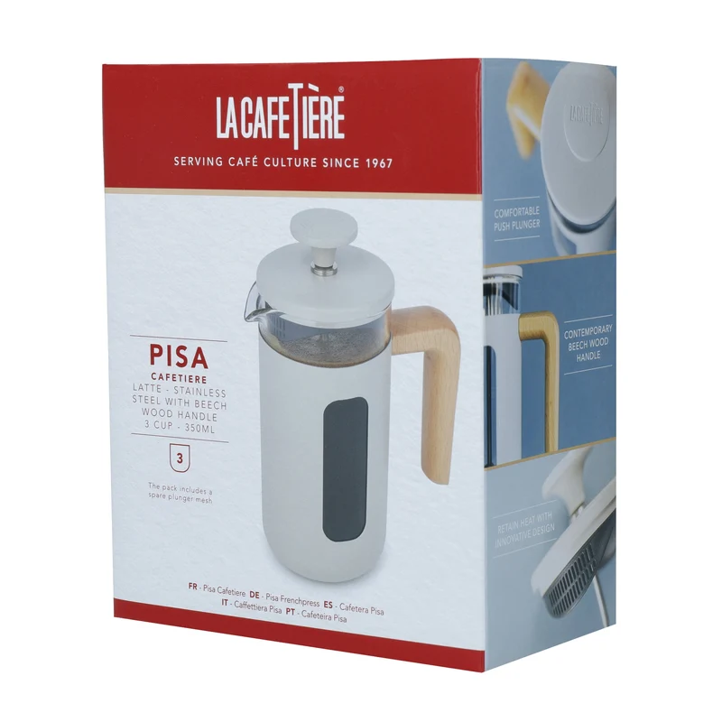 Cafetière La Cafetière - Cafetière a piston - Pisa Latte - 350 ml / 3 Tasses