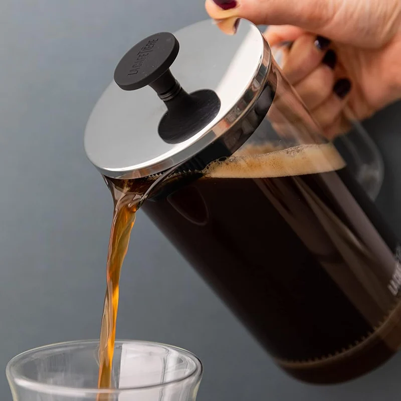 Cafetière La Cafetière - Presse a café - en verre - 1 Litre / 8 Tasses