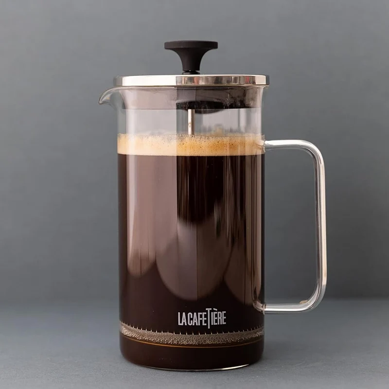 Cafetière La Cafetière - Presse a café - en verre - 1 Litre / 8 Tasses