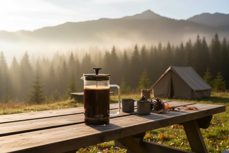 Cafetière La Cafetière - Presse a café - en verre - 1 Litre / 8 Tasses