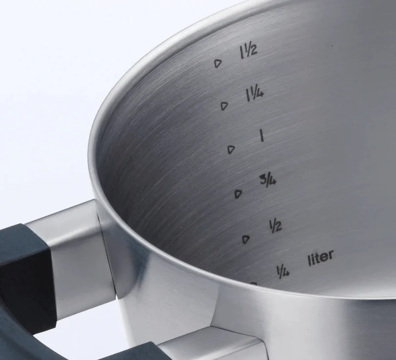 Ensemble de casseroles BK Conical Cool 5 pièces - en inox - Casseroles ø 16, 18, 20, 24 & 16 cm