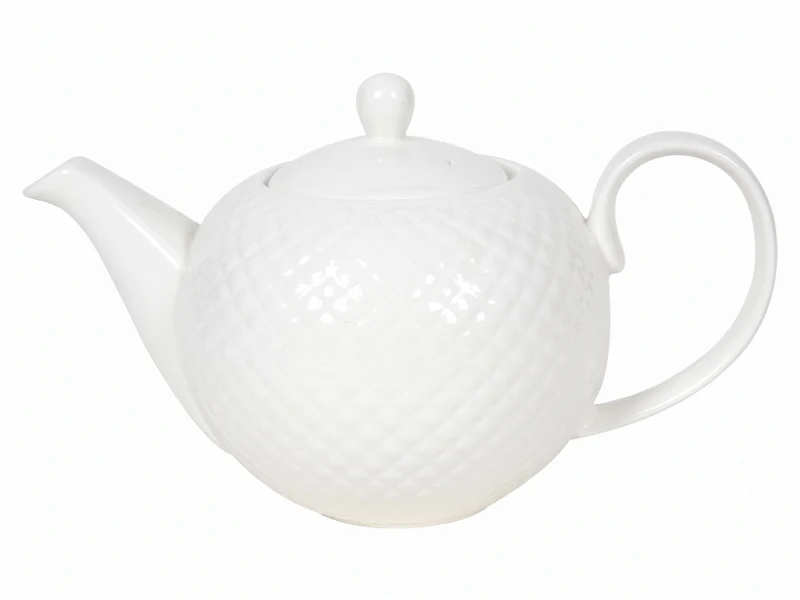 Théière Cookinglife - Théière en porcelaine - Diamond - 900 ml