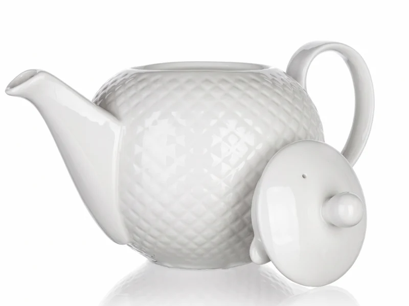 Théière Cookinglife - Théière en porcelaine - Diamond - 900 ml