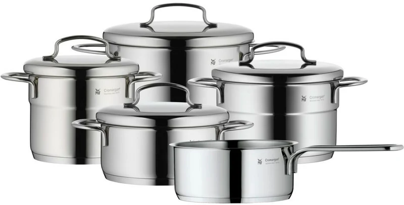 Batterie de casseroles mini-casseroles WMF - 5 pièces - Casseroles de ø 16, 20, 20 et 24 cm et casserole de ø 16 cm