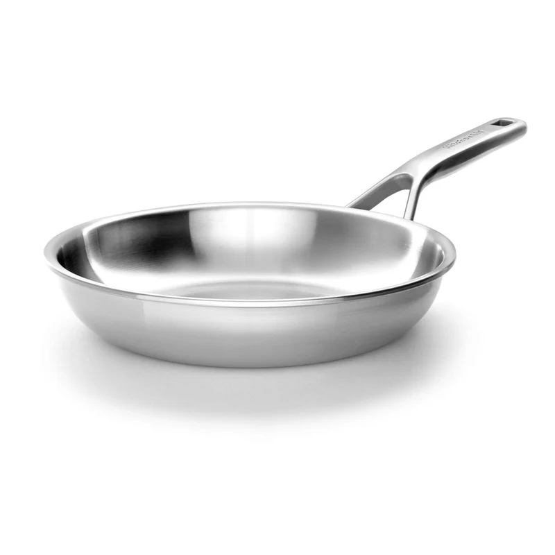 Ensemble de casseroles KitchenAid Multi-Ply Stainless Steel 4 pièces - Casseroles Ø16/20/24 cm & Poêle à frire ø 24 cm