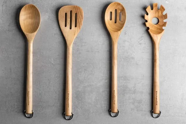 Cuillère à légumes KitchenAid - en bouleau - Core - 34 cm - 1 pièce