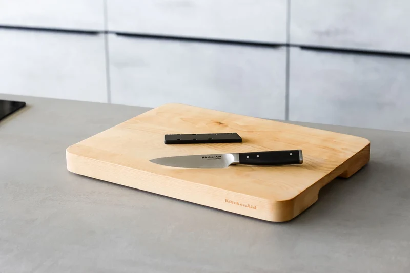 Couteau d'office KitchenAid - Lame en inox - Gourmet - 11,5 cm - Protège-lame