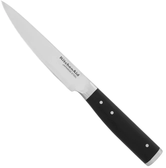Couteau d'office KitchenAid - Lame en inox - Gourmet - 11,5 cm - Protège-lame