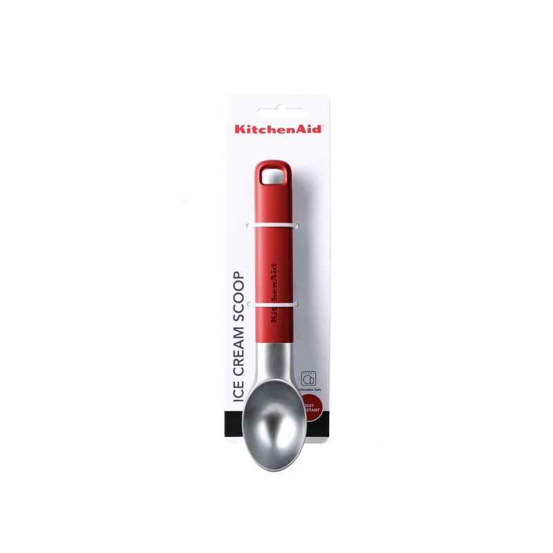 Cuillère a glace KitchenAid - Pelle a glace - Classic Rouge Empire - 21 cm