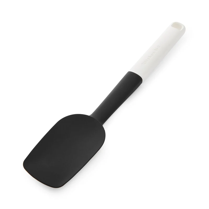 KitchenAid Cuillère - Cuillère de cuisson - Classic Porcelaine Blanche - 30 cm