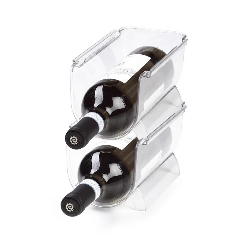 Porte-bouteilles Ghidini pour 1 bouteille - Plastique - Empilable - Extensible